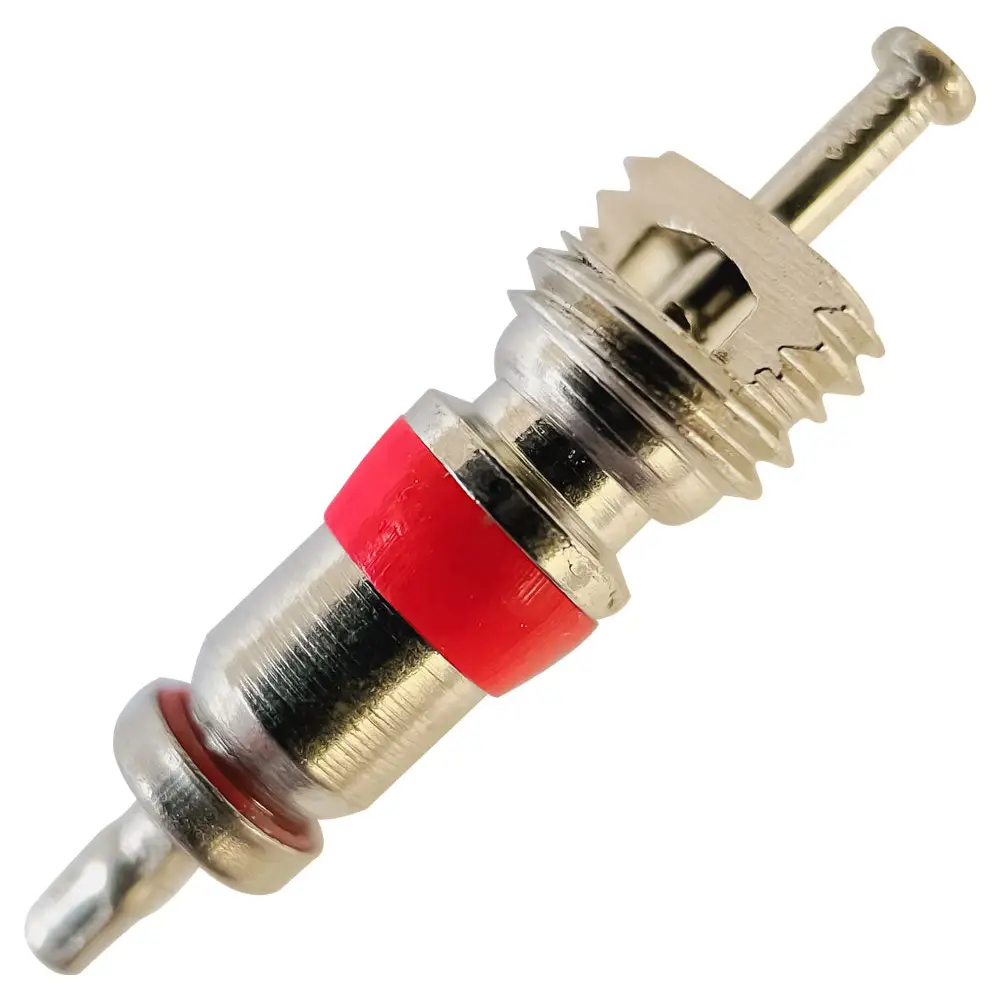 Heat Resistant Standard Bore Valve Core (Short) - 100pcs/Pack - Ideal for Automotive Tires, Bicycles & Inflatable Accessories