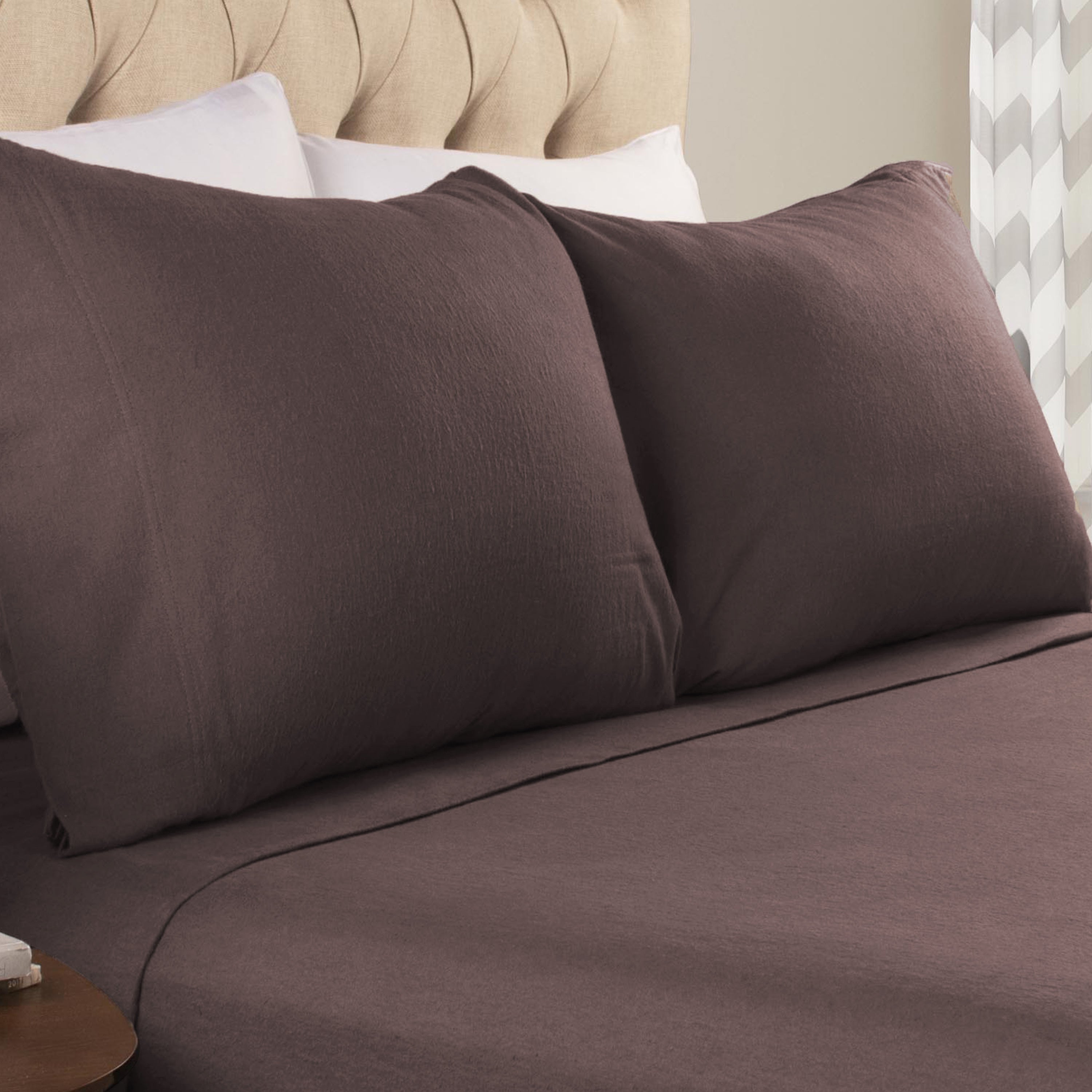 Premium 100% Cotton Flannel Pillowcases Set of 2 - Soft & Cozy Bedding for Winter Nights - Perfect for Cold Weather, Guest Rooms & Cozy Home Decor