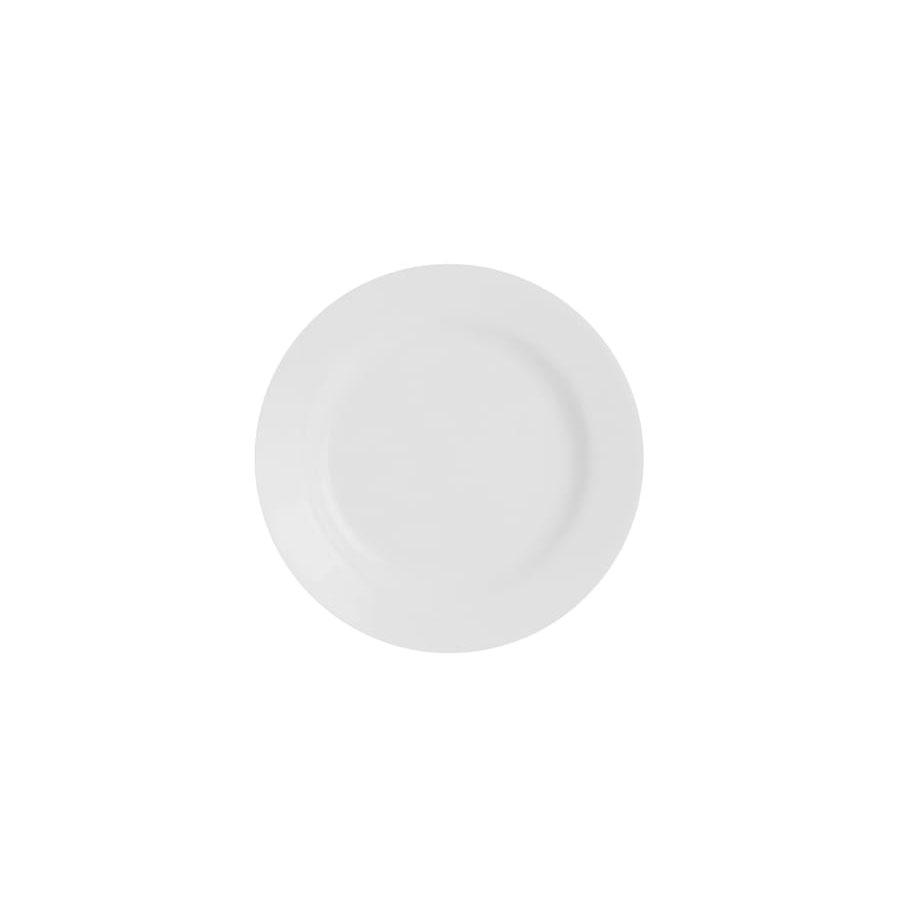Elegant 4-Piece White Dessert Plate Set - Perfect for Afternoon Tea, Dinner Parties & Special Occasions | American White Ceramic Tableware