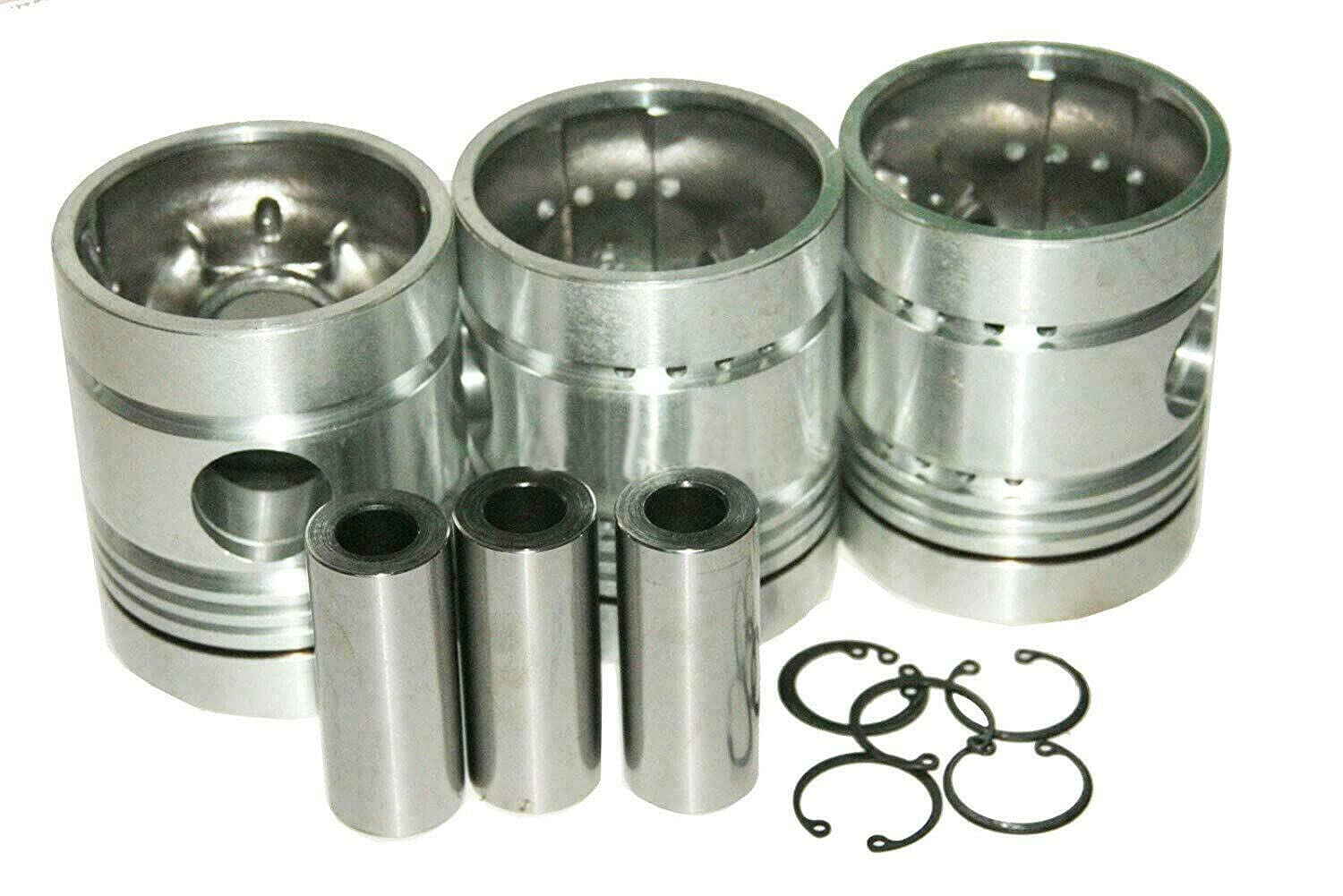 New Complete Piston Kit with Rings for Massey Ferguson 135 & 245 Tractor - Engine Repair & Replacement Part for Agricultural Machinery Maintenance