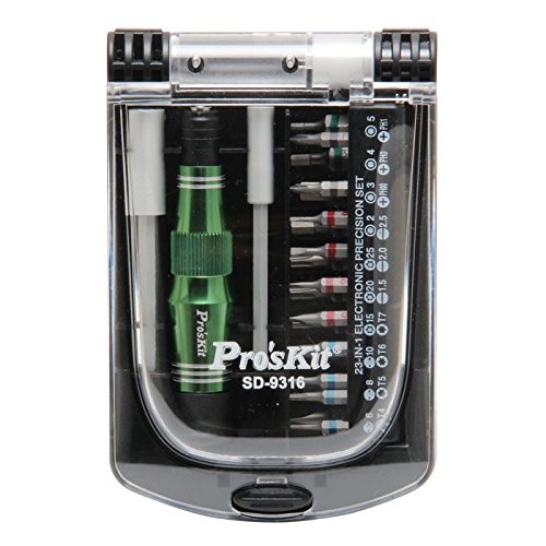 Pro39'skit SD-9316 23-in-1 Precision Screwdriver Set - Professional Repair Tool Kit for iPhone, Android Phones, PC, Laptop & Small Electronics - Perfect for DIY Repairs, Home Improvement & Tech Maintenance