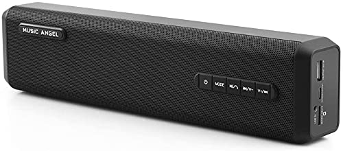 SecureGuard 720P HD Hidden Spy Camera in Bluetooth Speaker - 8 Hour Battery Life, Nanny Cam & Home Security Device - Discreet Surveillance for Home, Office, and Travel (2018 Model)