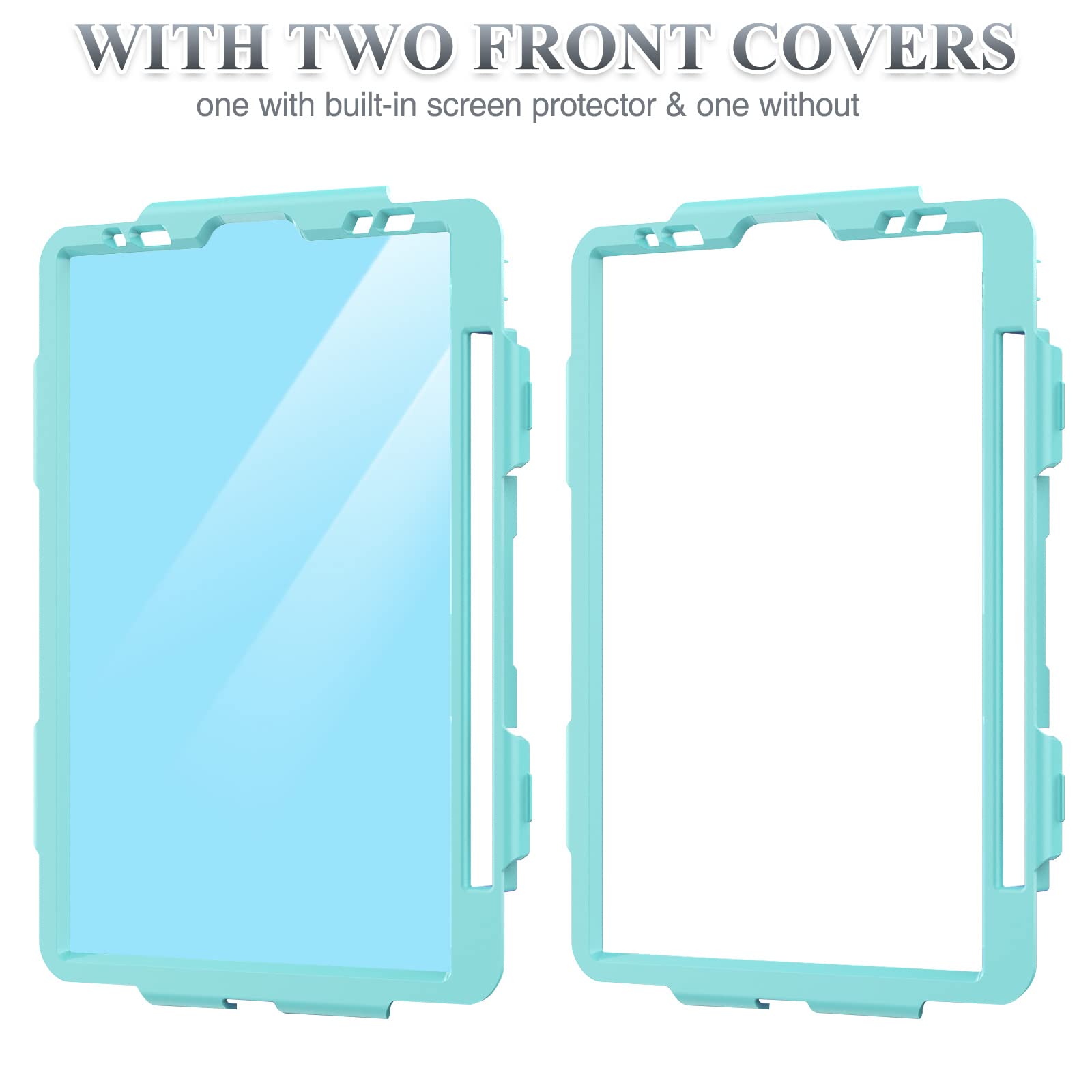 SEYMAC 360° Rotating Protective Case with Screen Protector & Pen Holder for iPad Air 5th/4th Gen 10.9