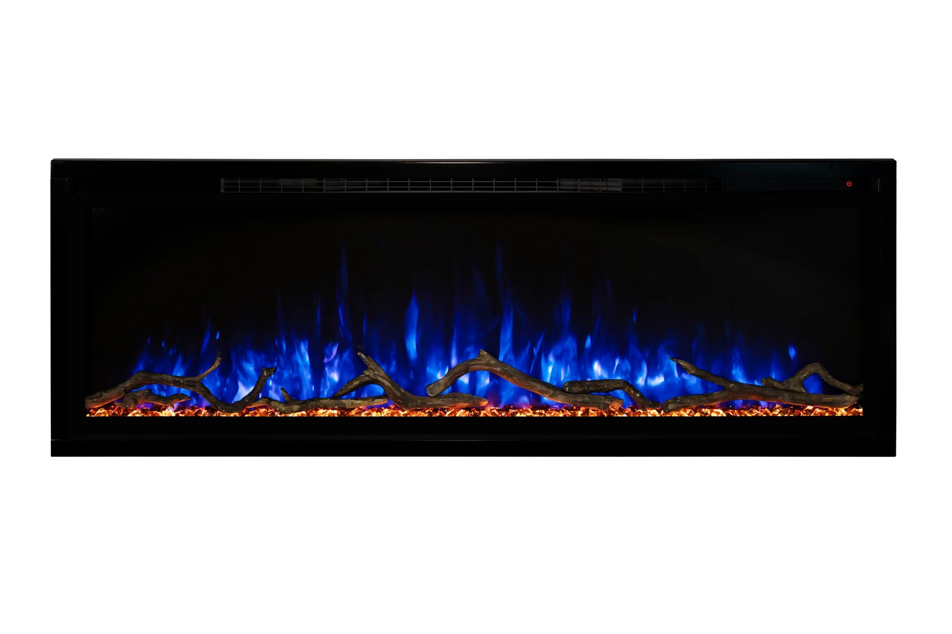 Modern Flames Spectrum Slimline 60-Inch Wall Mount Electric Fireplace - Recessed Linear Design for Living Room, Bedroom & Office Heating Solution