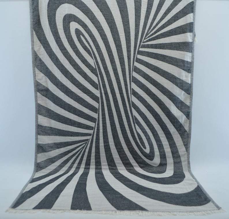 Premium 100% Cotton Beach Towels - Miami Beach Series | Soft, Absorbent & Quick-Drying | Perfect for Pool, Beach & Vacation Use