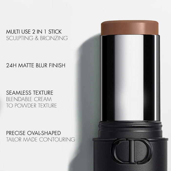 Forever 24H Skin Contour Stick - Sculpting & Bronzing Makeup for Cheekbones & Jawline | Long-Lasting Matte Finish | Perfect for Everyday Contouring & Special Occasions | Dior