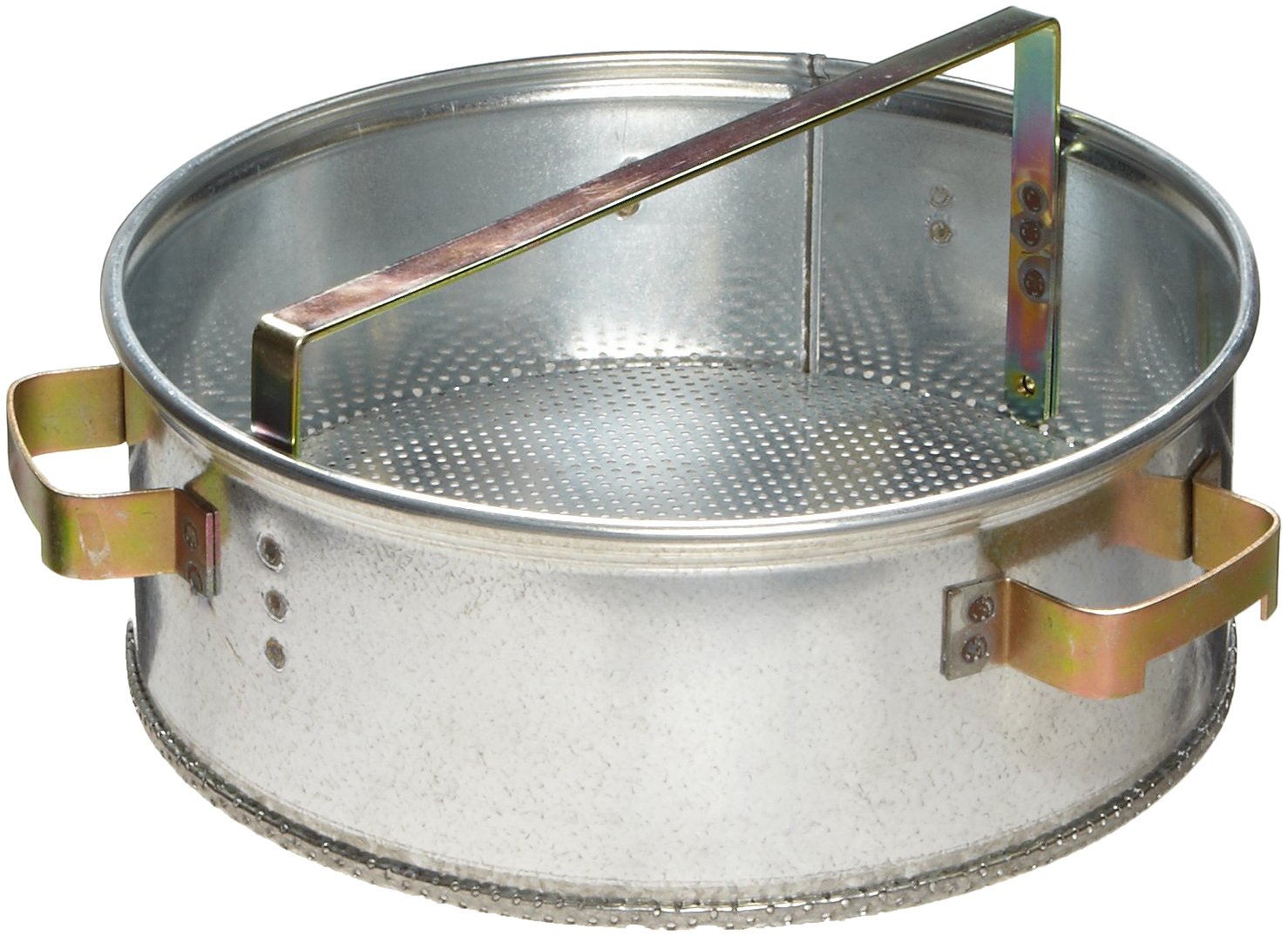 Justrite 27902 Galvanized Steel Parts Wash Basket - 123mm x 174mm Size, Durable GA Coated for Automotive & Industrial Use - Perfect for Cleaning Small Tools, Machine Parts & Hardware in Workshops