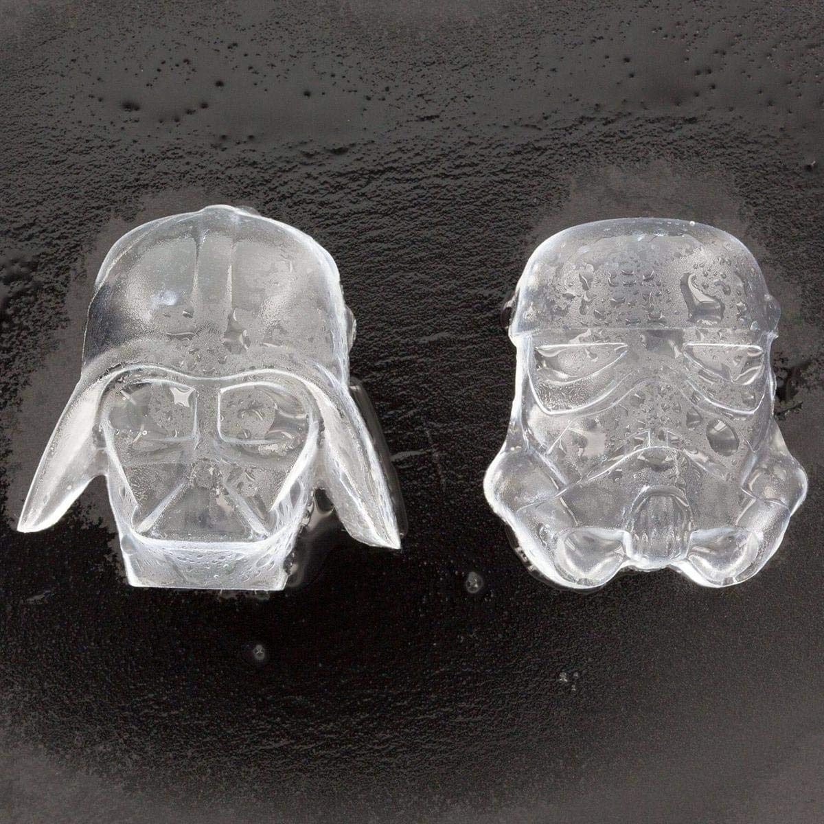 Star Wars Darth Vader & Stormtrooper Silicone Ice Cube Trays - 6-Piece Set for Cocktails, Baking & DIY Crafts - Food Grade Mold for Ice Cubes, Chocolate, Candy & Soap Making - Perfect for Star Wars Parties & Gifts