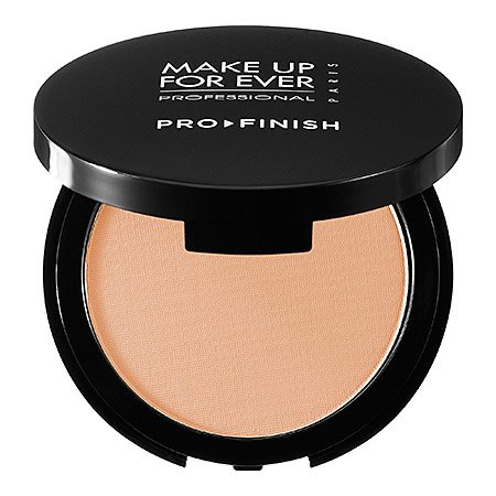 MAKE UP FOR EVER Pro Finish Multi-Use Powder Foundation - 125 Pink Beige 0.35 oz | Oil-Free, Long-Lasting Coverage for Flawless Skin | Perfect for Daily Wear, Special Occasions & On-The-Go Touch Ups