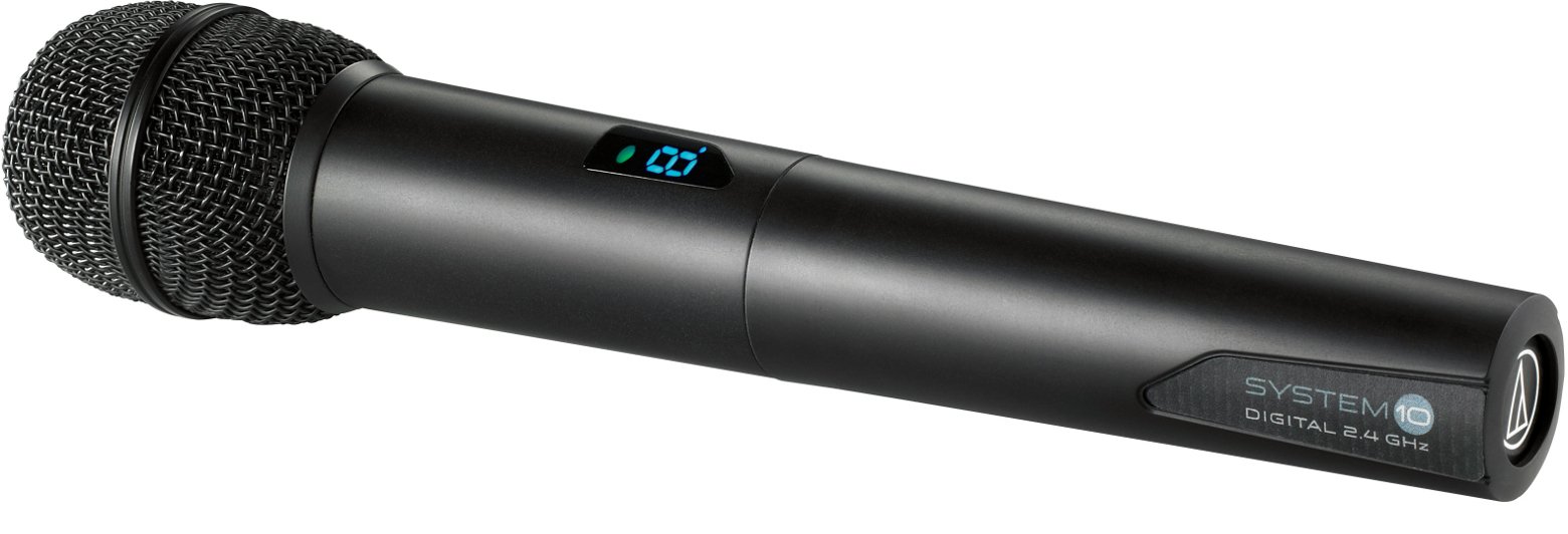 Audio-Technica ATW-1102 Wireless Handheld Microphone System with UHF Transmission - Ideal for Live Performances, Public Speaking, and Karaoke