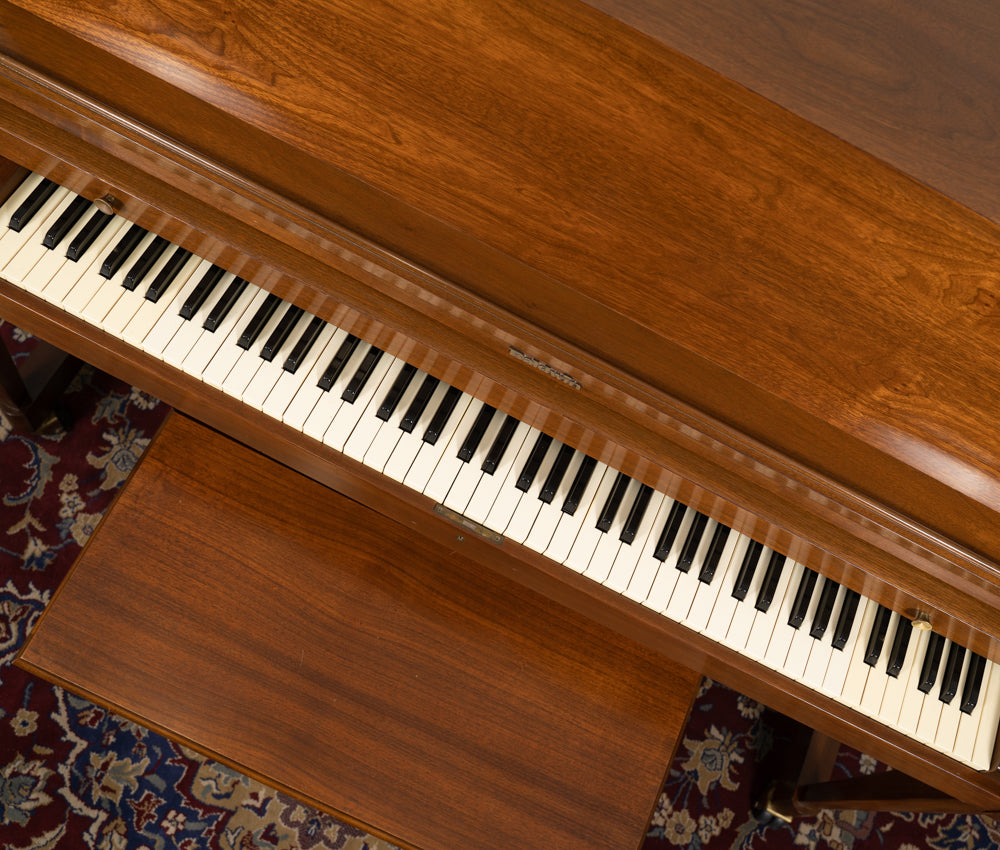 Baldwin 47 B243 Studio Piano - Satin Walnut Finish | Premium Upright Piano for Home & Studio | Perfect for Beginners, Music Lessons & Small Spaces (SN: 365145)