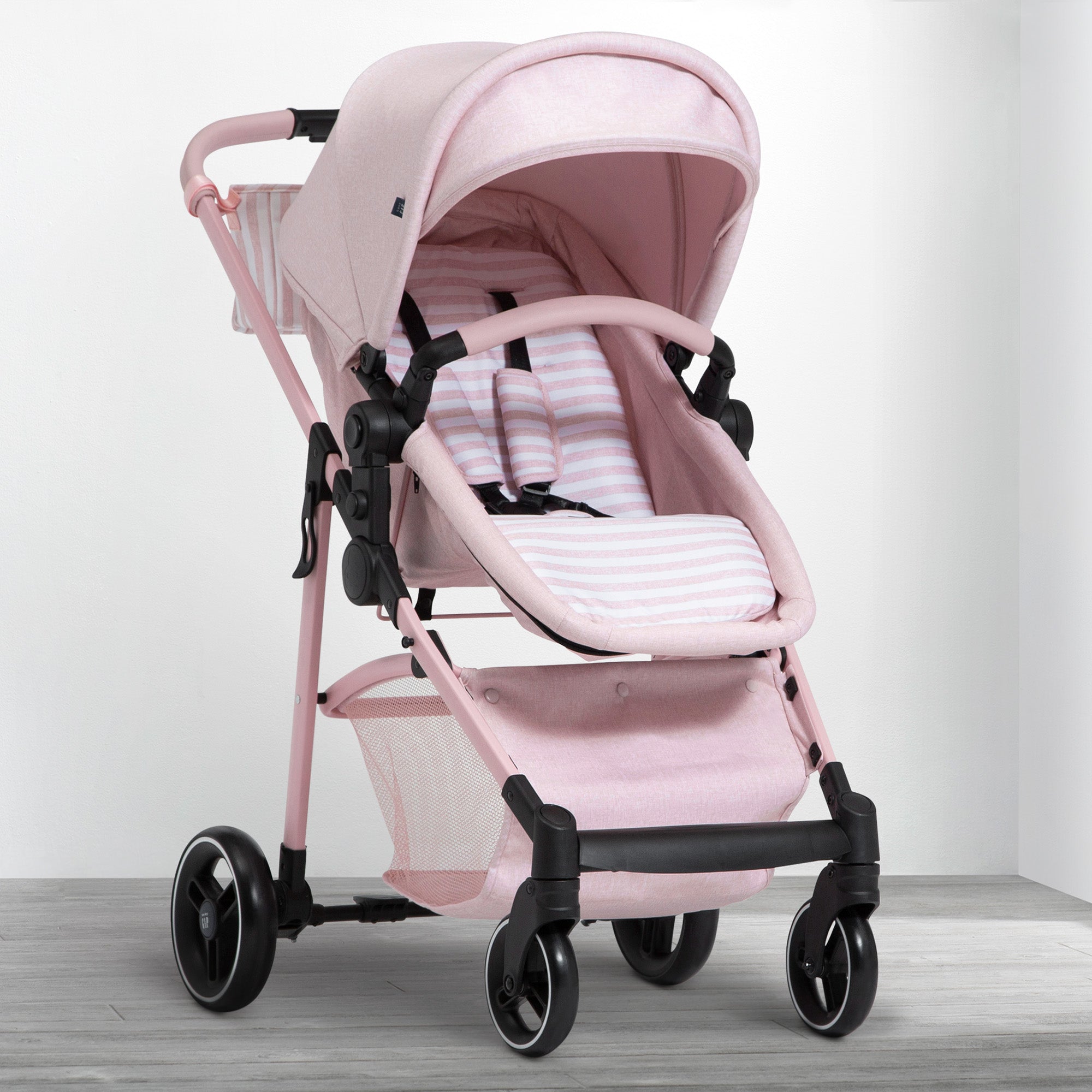 BabyGap 2-in-1 Convertible Carriage Stroller for Newborns & Toddlers - Lightweight Travel System for Shopping, Walks & Outdoor Adventures