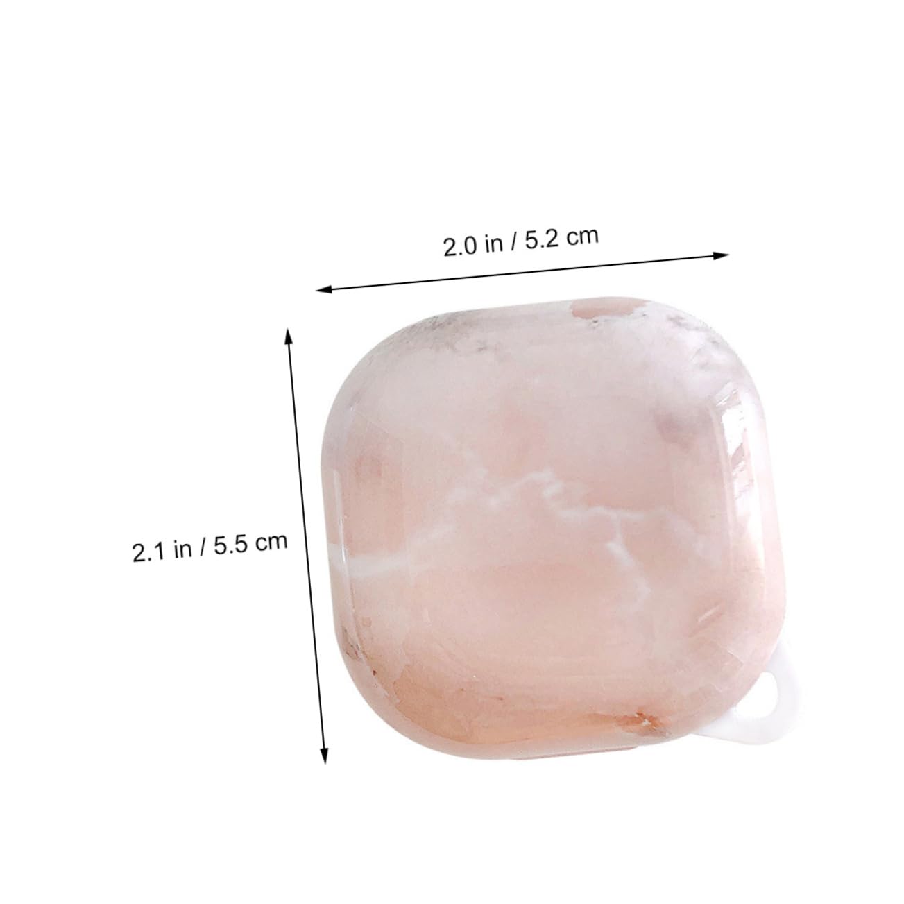 Jojofuny Marble Design Earphone Case - Lightweight & Durable Protection for AirPods, Perfect for Travel, Work & Gym Use