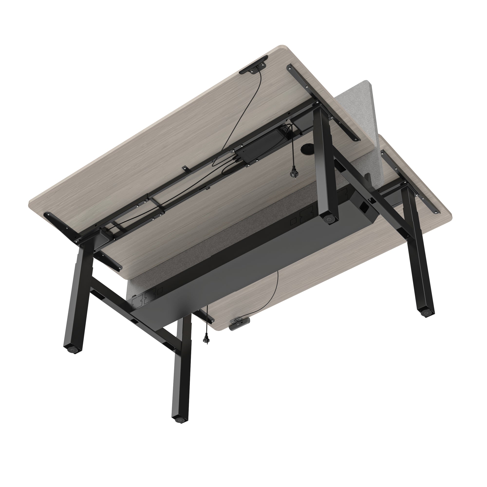 MARLO 2 Person Standing Desk - Dual Motor Adjustable Height 55