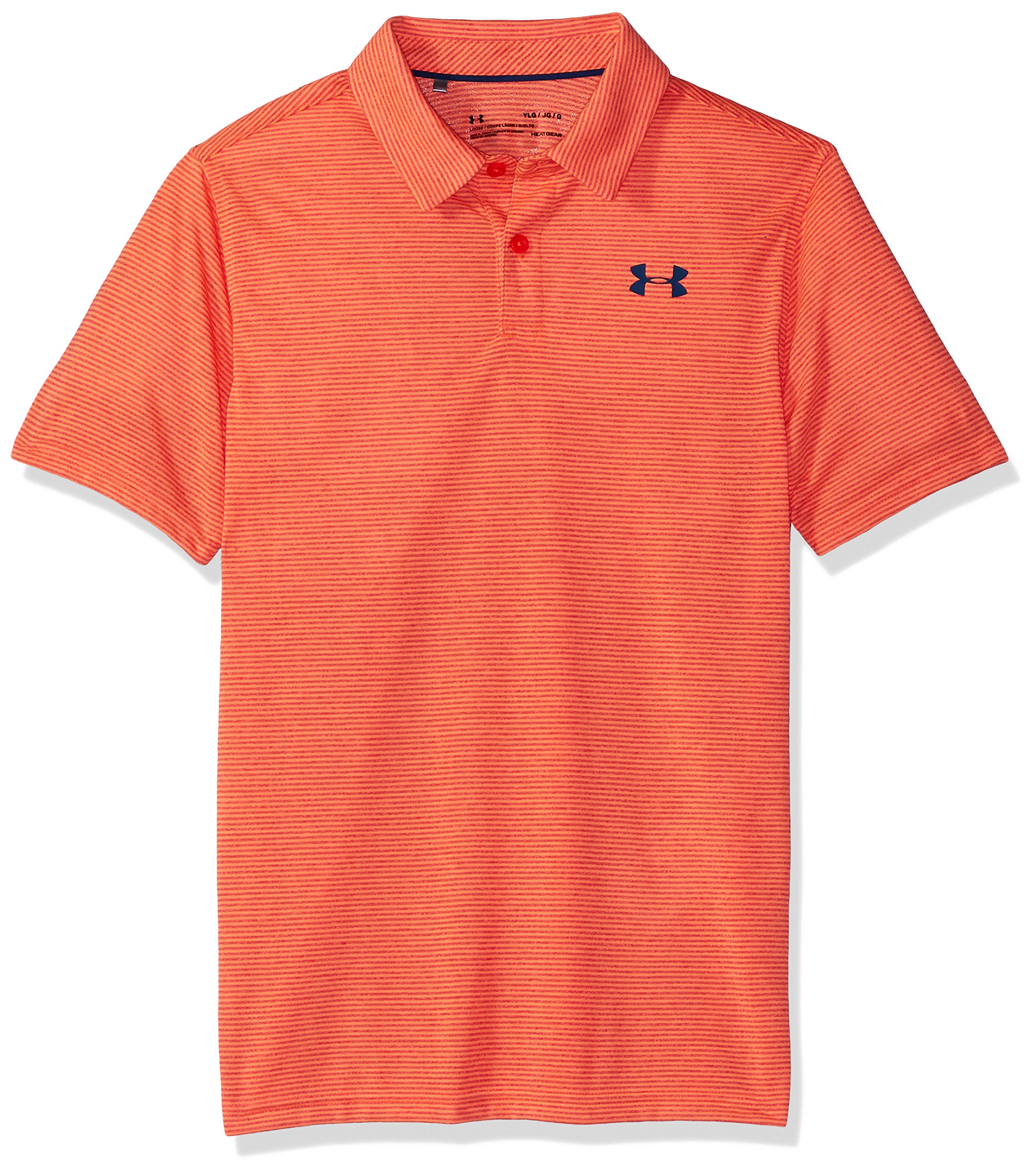 Under Armour Boys' Threadborne Polo Shirt - Breathable Quick-Dry Performance Golf & School Uniform Polo for Active Kids | Perfect for Sports, School & Casual Wear