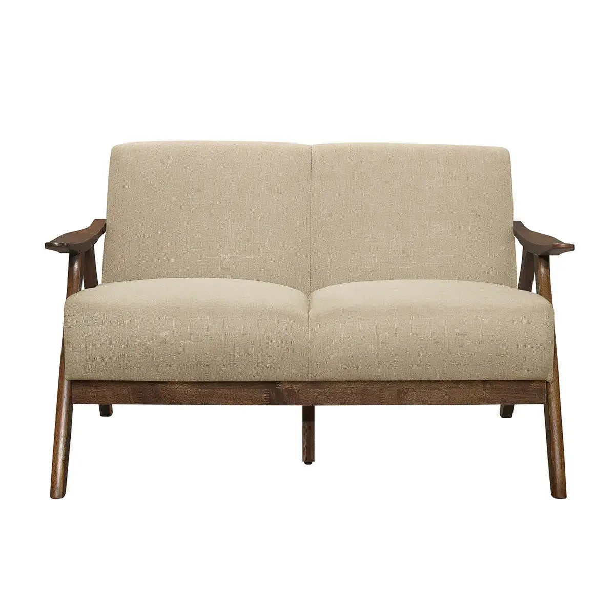 Damala Collection 1138 Brown Sofa Set - Modern Living Room Furniture for Home & Office Decor