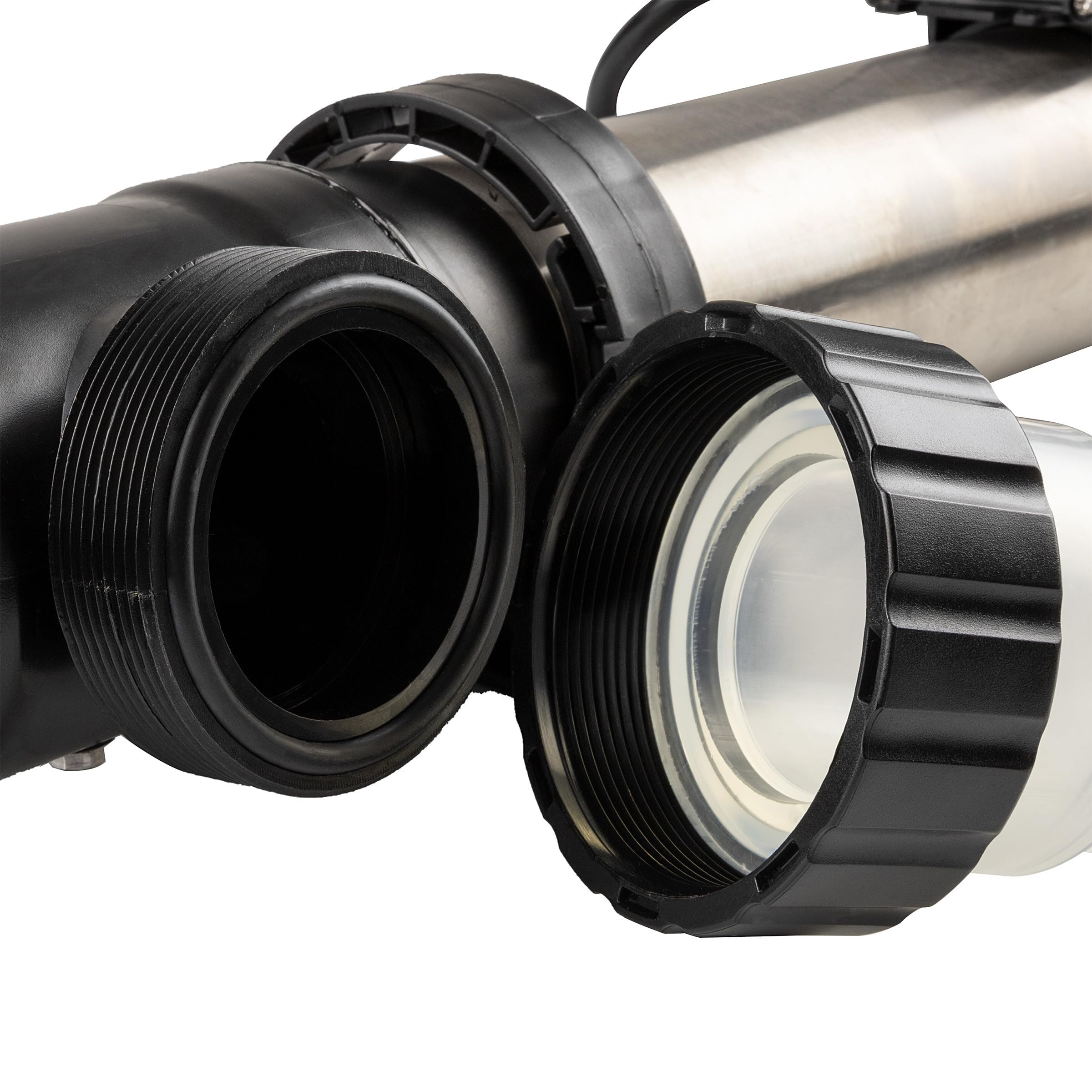 Alpine Corporation 40 Watt UV Clarifier for Fountains, Waterfalls, and Water Circulation - Ideal for Ponds, Garden Features, and Outdoor Water Systems
