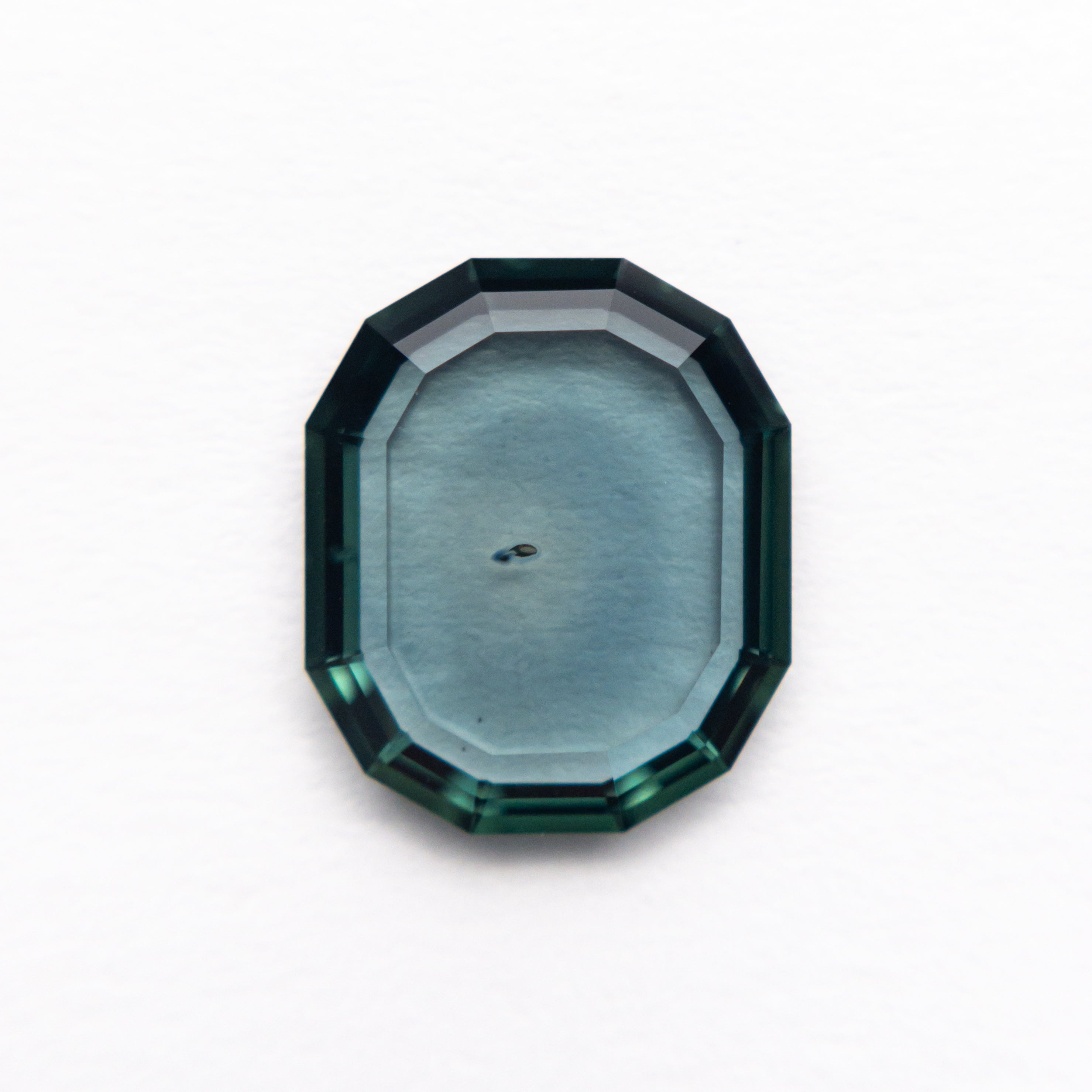 1.94ct Natural Blue Sapphire Gemstone - 9.44x7.99x1.97mm Geometric Portrait Cut for Jewelry Making, Engagement Rings & Unique Gifts