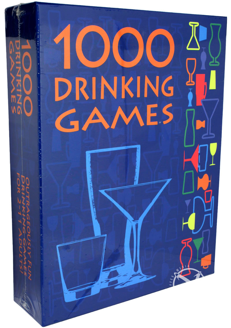1000 Fun Drinking Games for Parties - Ultimate Card Game for Adults & College Students - Perfect for Social Gatherings & Game Nights