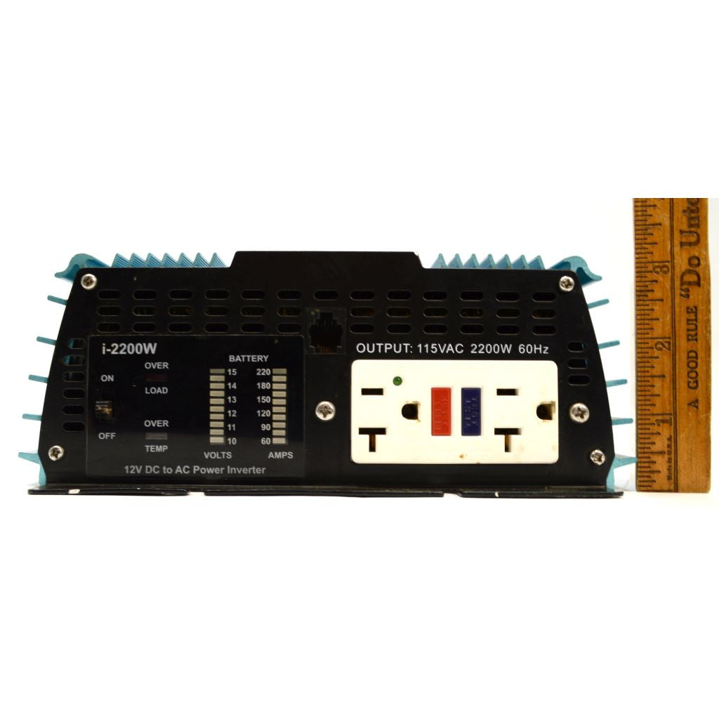 Refurbished COBRA MARINE CPI M2200 2200W Continuous Power Inverter - DC to AC Converter for Boats, RVs & Off-Grid Power - Perfect for Marine Electronics & Emergency Backup