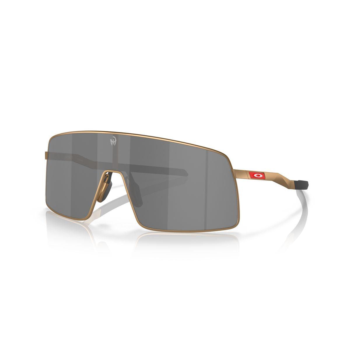 Oakley Sutro TI Matte Gold/Prizm Black Sunglasses 0OO6013 601305 - Sporty & Stylish for Cycling, Running, Outdoor Activities