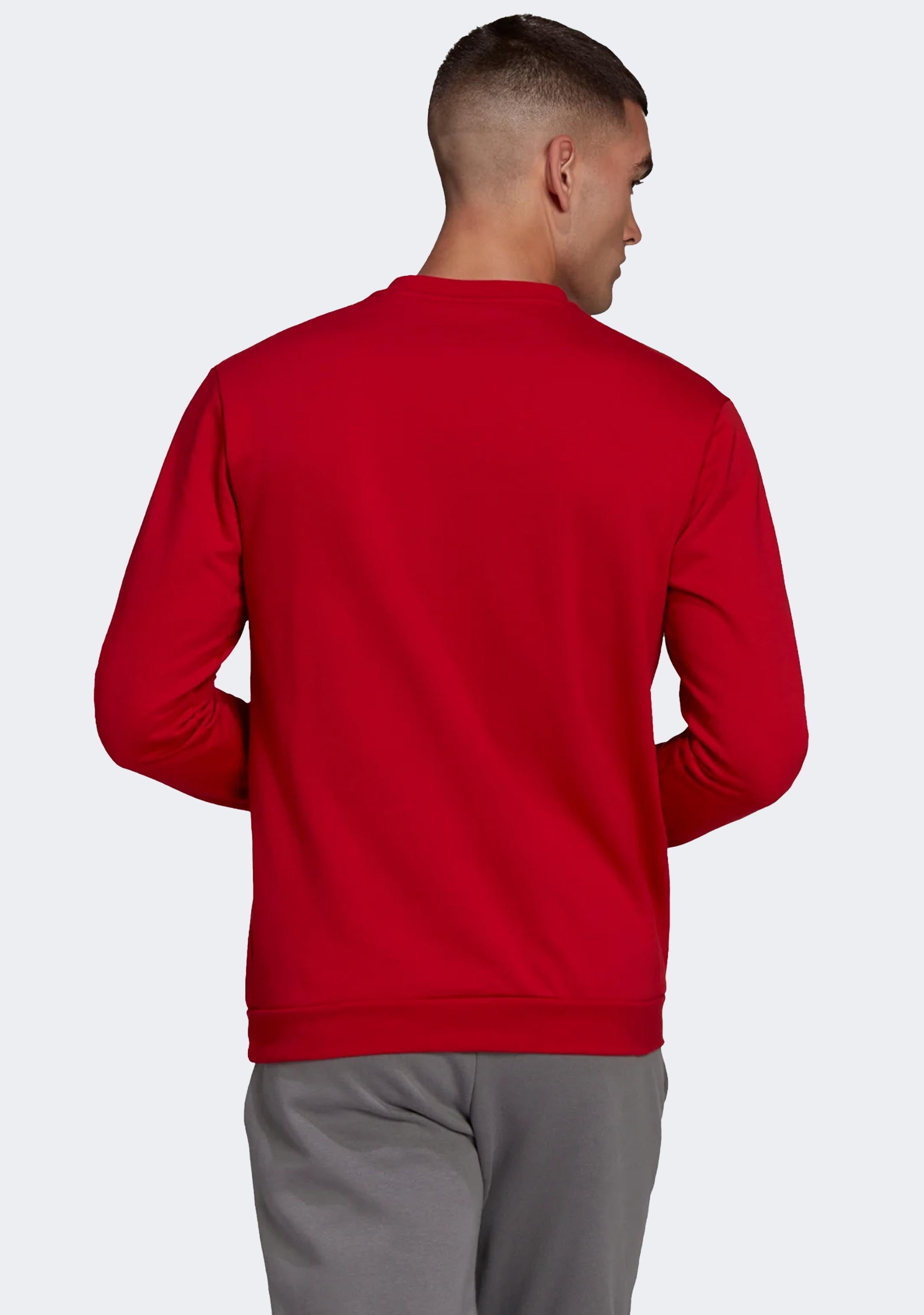 Adidas Men's Entrada 22 Sweatshirt - Comfortable Casual Pullover Hoodie for Men | Perfect for Gym, Running, Workout & Everyday Wear