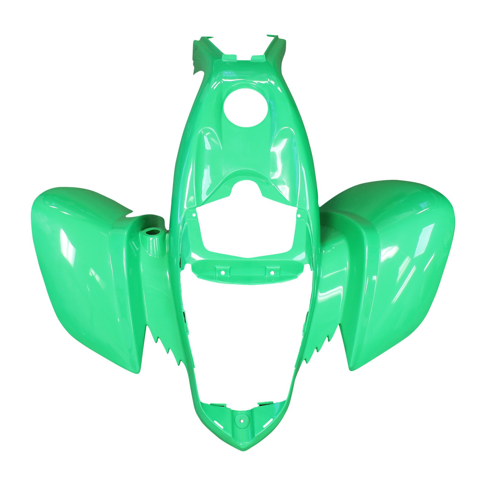 Kazuma Falcon 110 150 250 ATV Front Fender Body Plastic - Green Replacement Part for Redcat ATVs - Perfect for Off-Roading, Trail Riding & ATV Maintenance