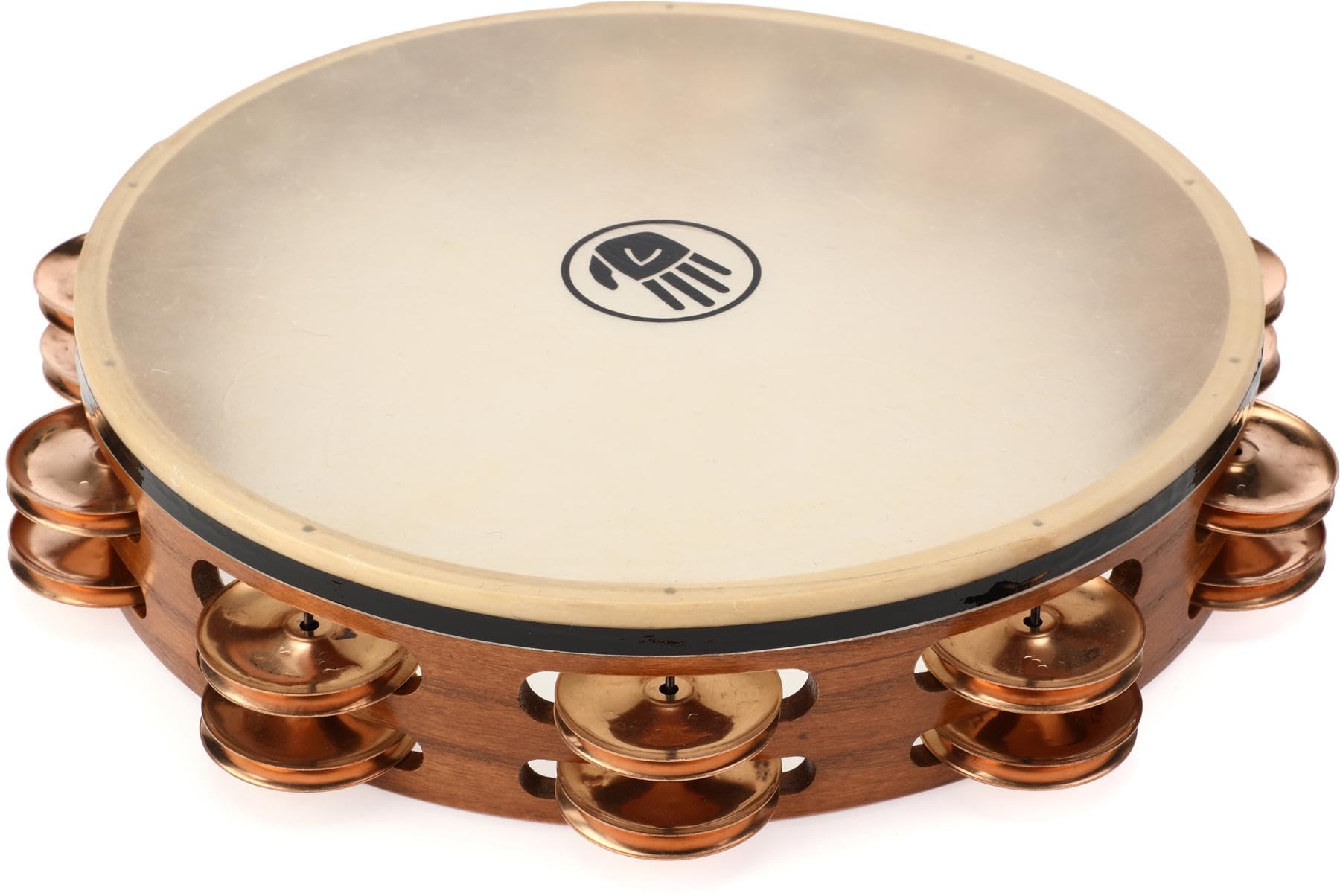 Black Swamp BSTD2 10-Inch Professional Double Row Tambourine with Jingle Bells - Perfect for Live Performances, Music Classes, and Studio Recording