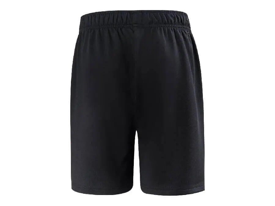Victor R 32201C Junior Shorts for Boys - Comfortable Athletic Shorts with Elastic Waistband, Black - Perfect for School, Sports, and Everyday Wear