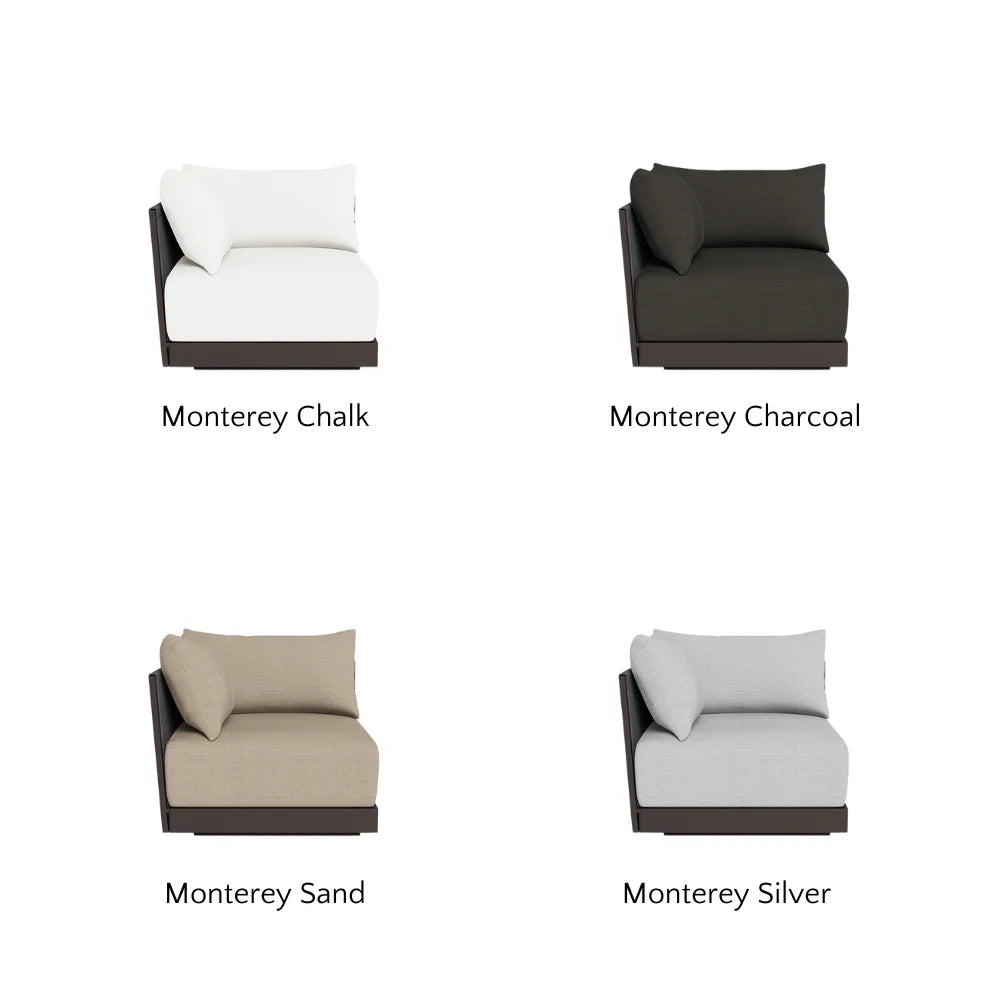 Antigua Outdoor Corner Sectional Sofa Set - Waterproof Wicker Patio Furniture with Cushions - Perfect for Backyard, Poolside & Garden Relaxation