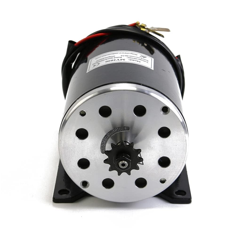 36V 800W Brushed DC Motor - High Power Electric Motor for Scooters, Go Karts, Bikes, eBikes, ATVs & More | Perfect for DIY Electric Vehicle Upgrades & Repairs