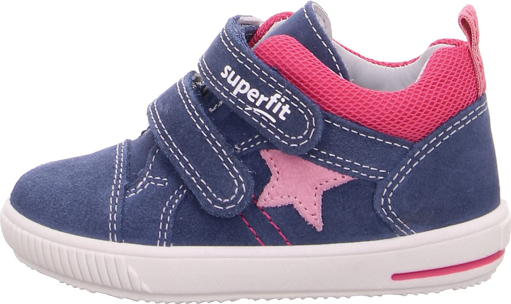 Superfit Boys & Girls Moppy Sneakers - Comfortable Kids' Training Shoes for Running, Walking & Playtime