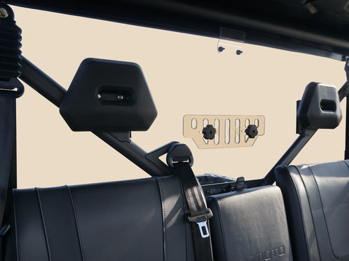 CFMOTO UForce 1000 Rear Vented Tinted Windshield - 77
