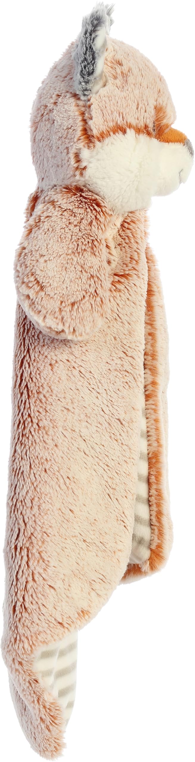 Aurora® Snuggly Cuddlers Luvster™ Felton™ 16-inch Brown Stuffed Animal Plush Toy - Soft Baby Security Blanket & Sleep Aid Companion for Toddlers - Perfect for Bedtime, Nursery Decor, and Emotional Comfort