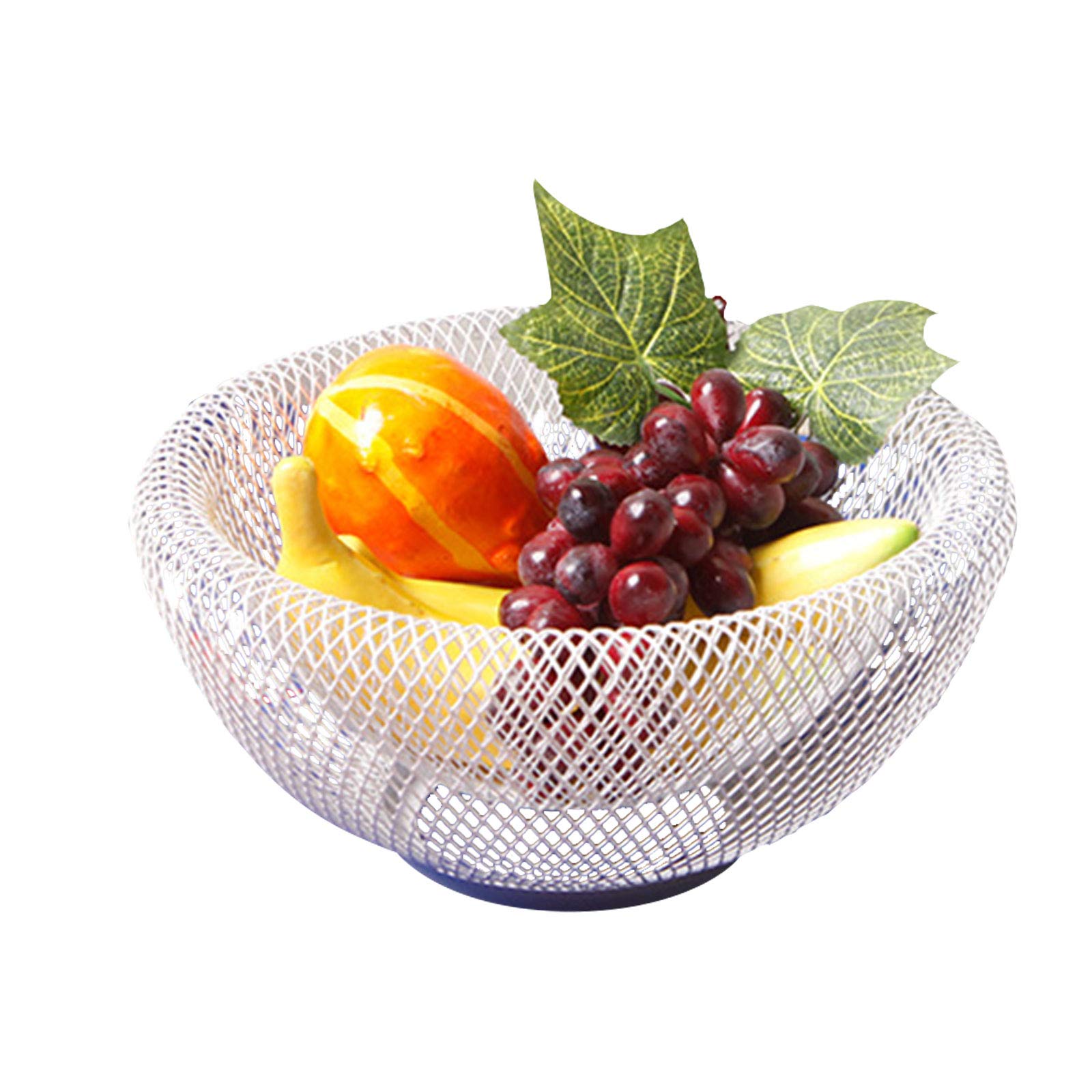 Metal Wire Fruit Basket - Kitchen Counter & Table Decor for Fruits, Snacks