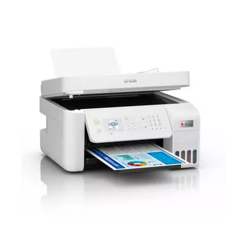Epson EcoTank L5296 Wireless All-in-One A4 Ink Tank Printer with Auto Document Feeder (ADF) - Perfect for Home Office, Small Business & School Printing Needs