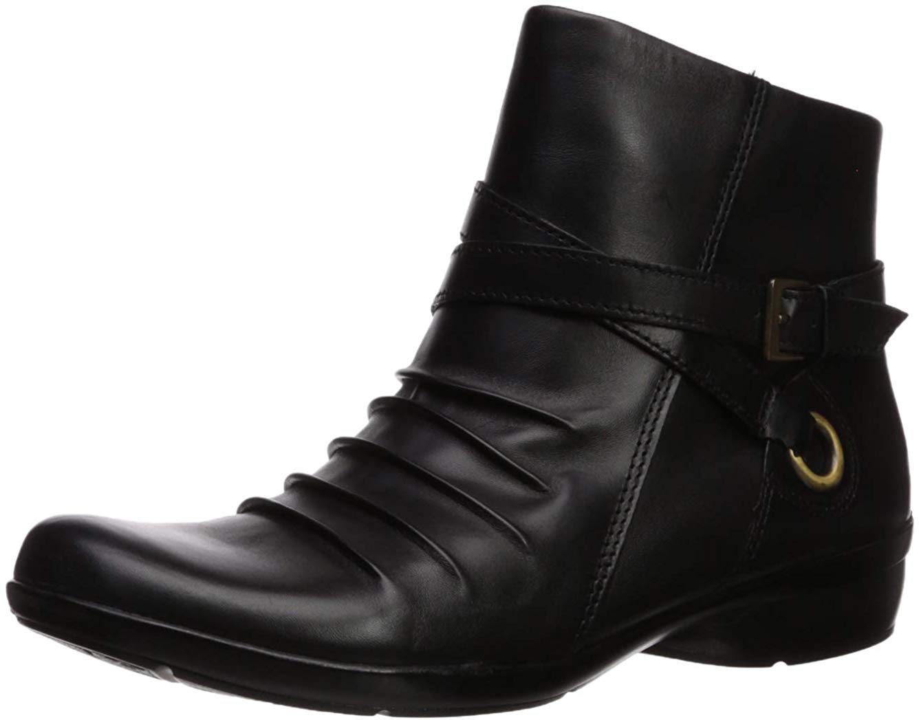 Naturalizer Women's Cycle Boot - Comfortable Ankle Boots for Women | Waterproof Winter Shoes with Cushioned Insoles | Perfect for Work, Travel & Outdoor Activities