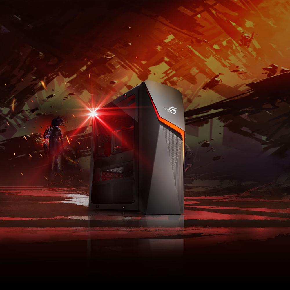 ASUS ROG GL10DH Gaming Desktop PC - AMD Ryzen 7 3700X 8-Core Processor, 16GB RAM, 1TB HDD + 512GB SSD, NVIDIA GeForce GTX 1660 Ti, Windows 10 | Perfect for Esports, Streaming & VR Gaming