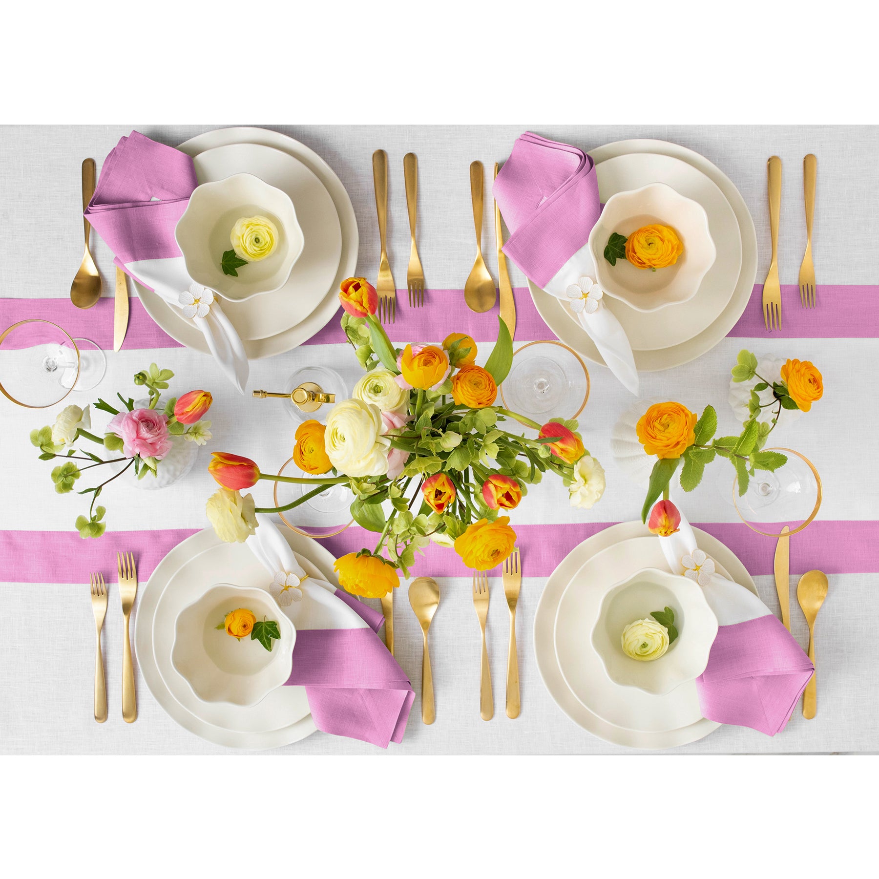 Stylish Contempo Table Runner for Dining & Decor - Elegant Home Tablecloth for Parties, Weddings & Holidays