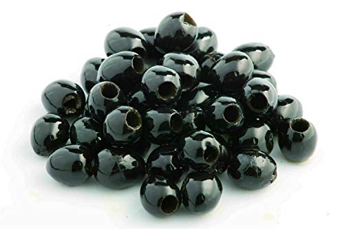 PEARLS Olives to Go! 1.2 oz. Large Ripe Pitted Black Olives, 16-Cups - Perfect for Salads, Pizzas, Charcuterie Boards & Snacking On The Go