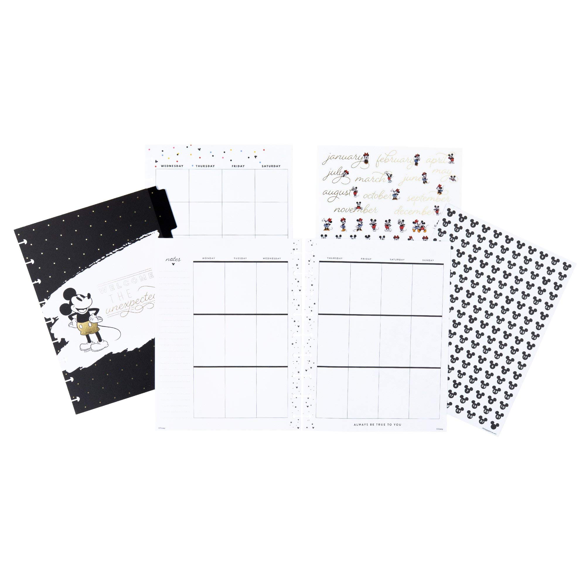 Dream Big Planner Extension Pack for The Happy Planner - Weekly & Monthly Stickers, Decorative Tabs, Goal-Setting Inserts - Perfect for Journaling, Bullet Journal, and Productivity Planning