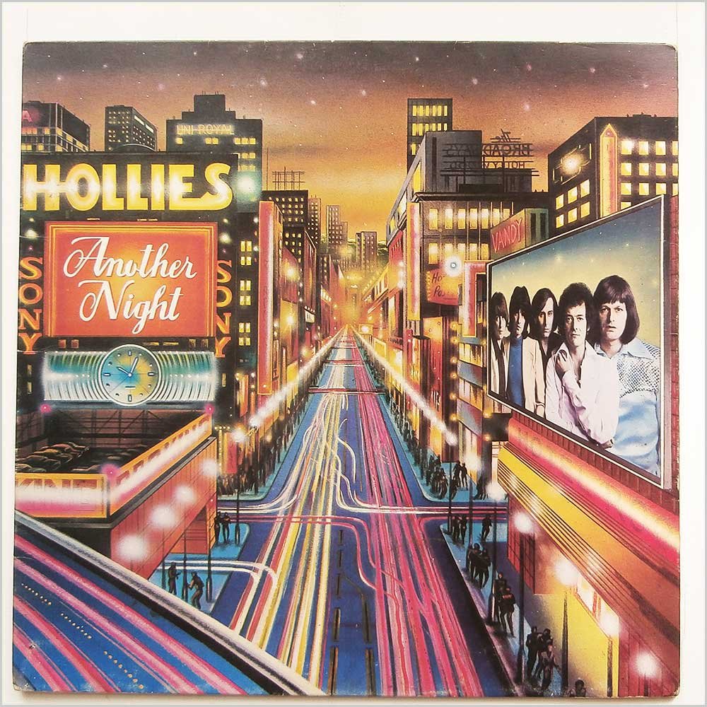 The Hollies - Another Night Vinyl LP (Polydor 2442-128) - Classic Rock Album for Music Collectors & Home Listening
