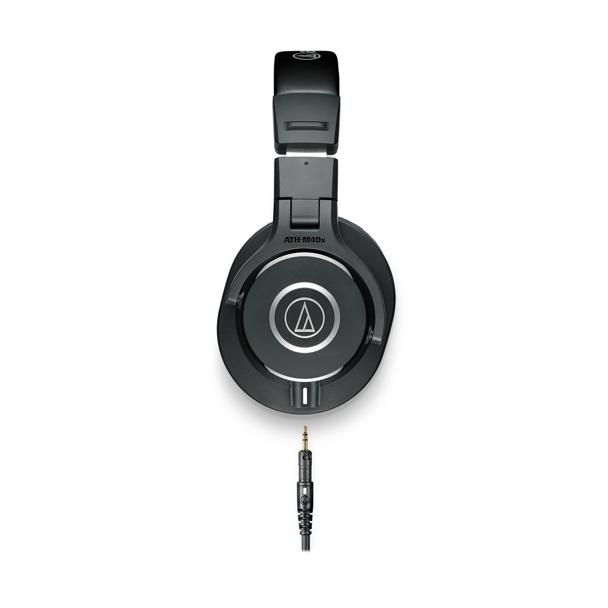 Audio Technica ATH-M40X Professional Studio Monitor Headphones - Over-Ear, Closed-Back Design for Music Production, Recording & Mixing - Perfect for Home Studios, Podcasting & DJing