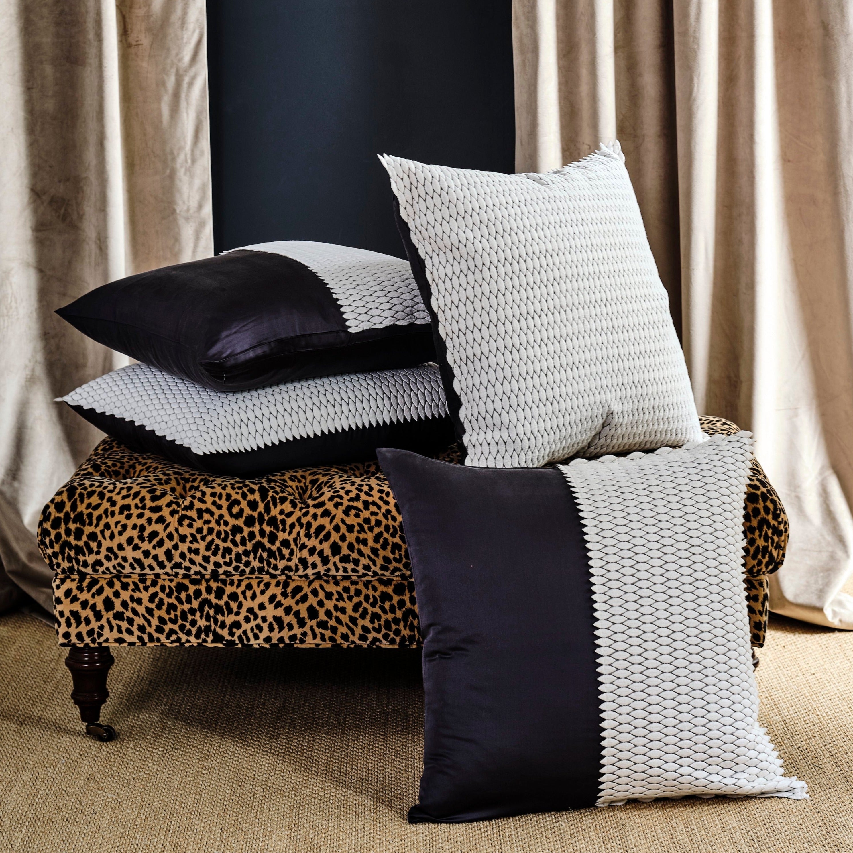 Antibes Pillow - Soft & Supportive Decorative Throw Pillow for Sofa, Bed, or Couch - Perfect for Living Room, Bedroom & Home Decor