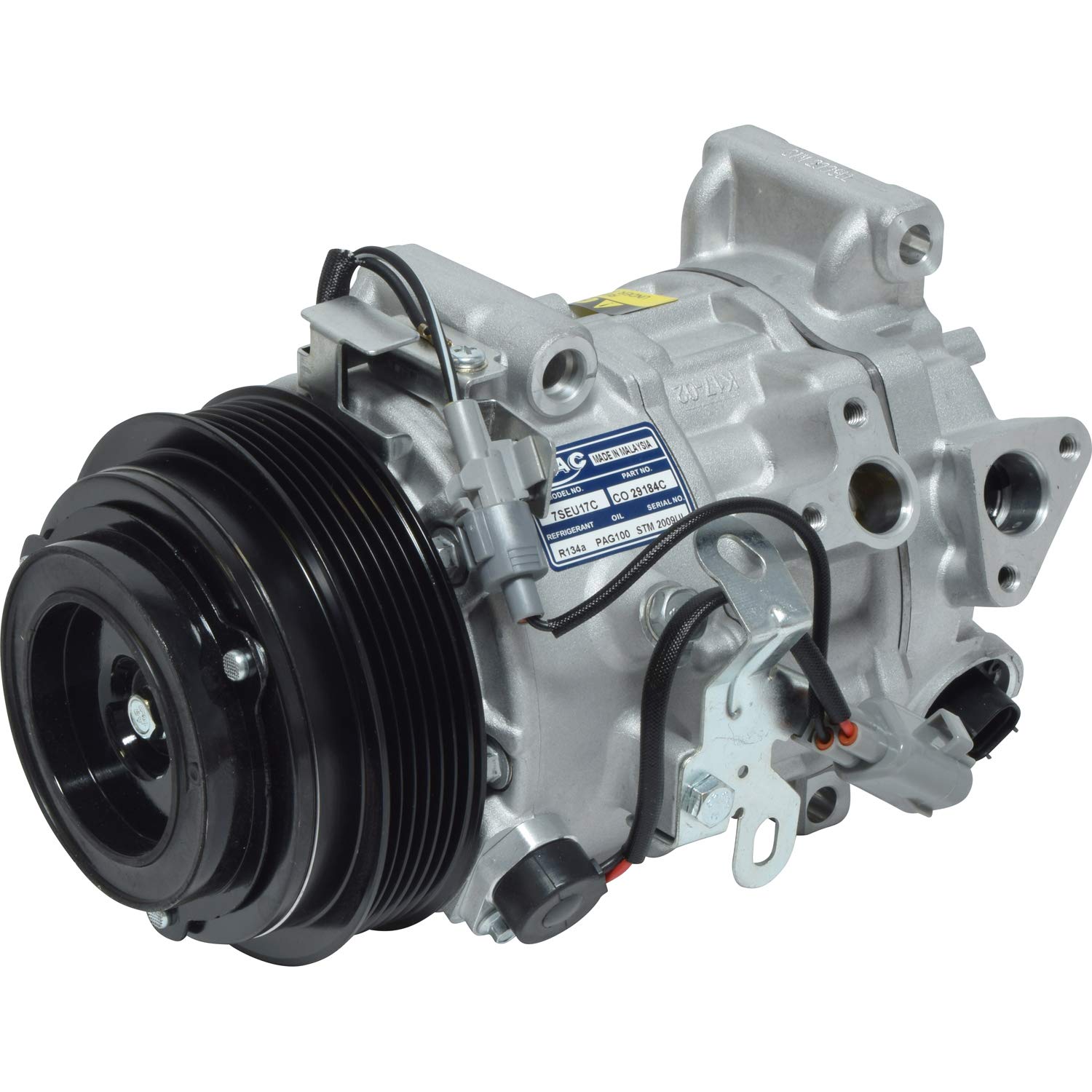 HVAC A/C Compressor Replacement Kit for Car & Truck - High Performance Auto AC Repair Kit - Perfect for Home Mechanics & Professional Technicians (Use for AC System Maintenance, Summer Cooling Repairs & Vehicle Restoration)