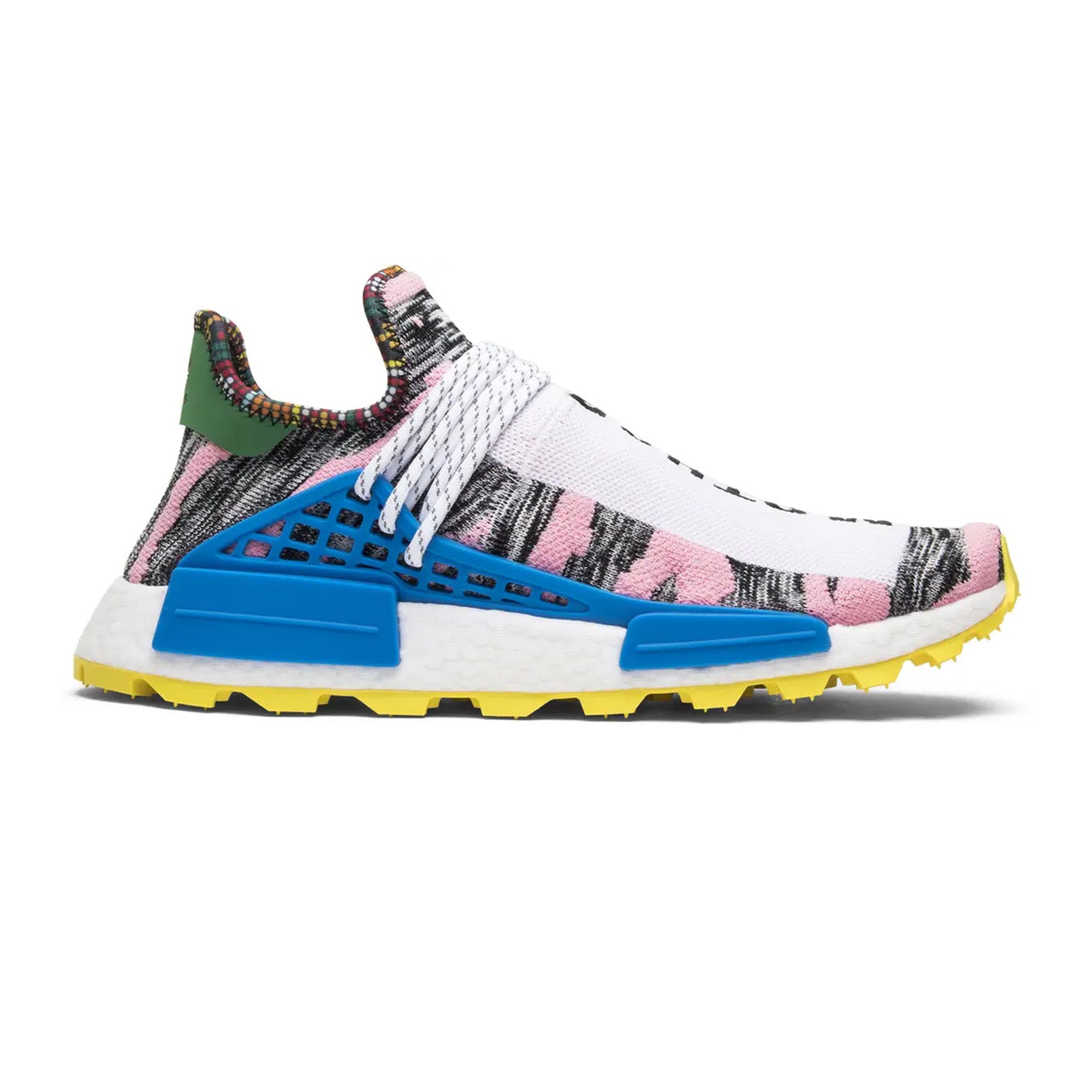 Adidas NMD x Pharrell Human Race Trail 'Solar Pack' Blue Running Shoes - Stylish & Comfortable Sneakers for Men's Jogging, Gym Workouts & Casual Wear
