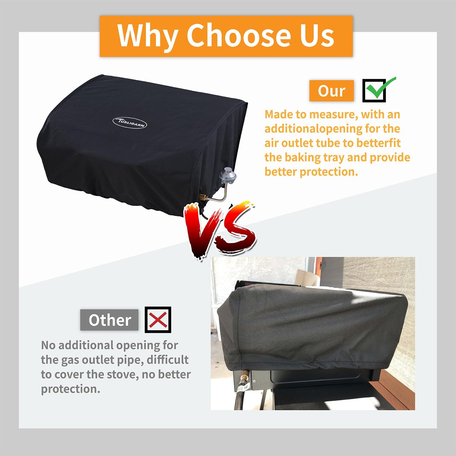 **Blackstone 17 Inch Griddle Cover - Heavy Duty 600D Polyester, Water Resistant, Fits 17