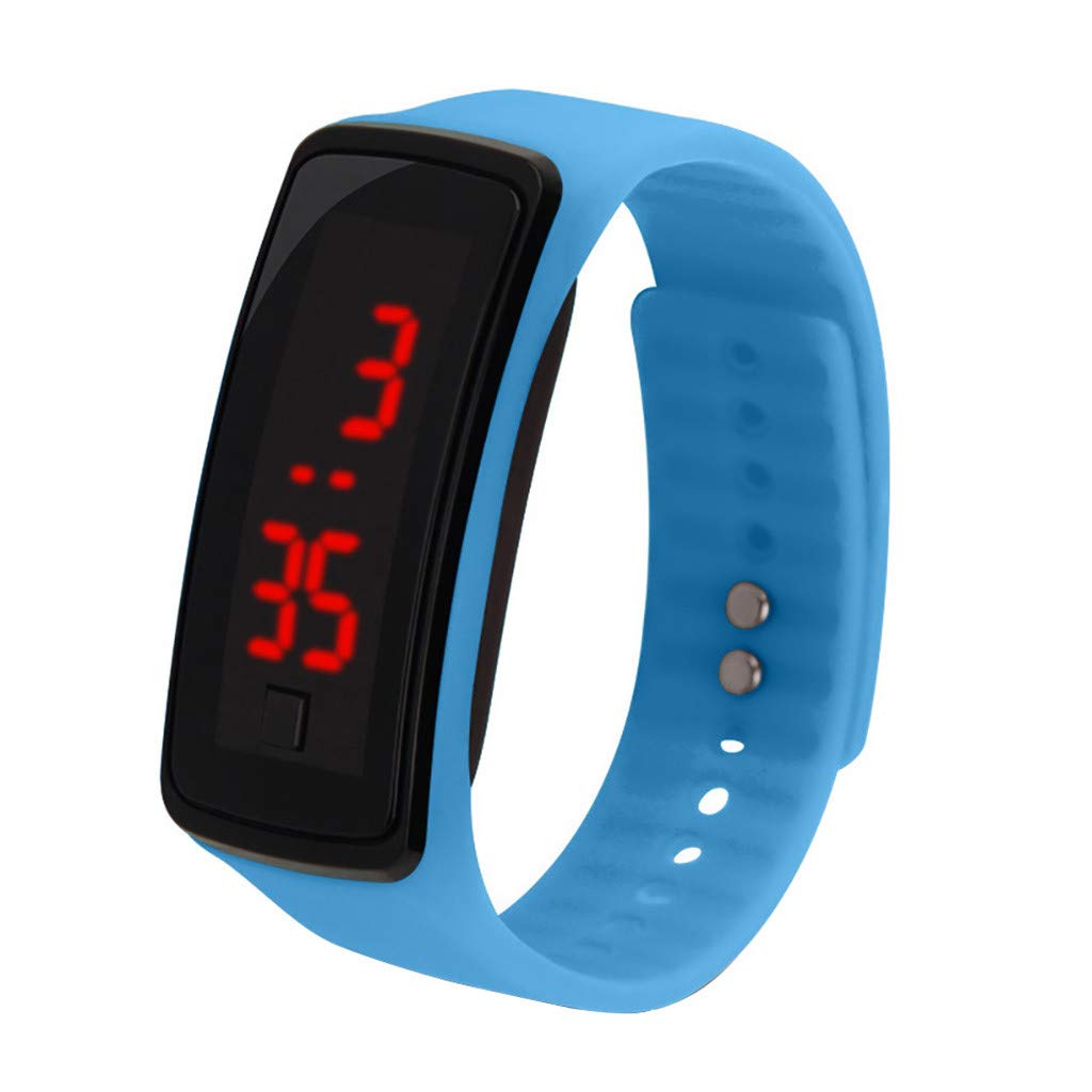 AGUIguo LED Sports Watch - 50M Waterproof for Men, Women & Kids | Fitness & Outdoor Activities