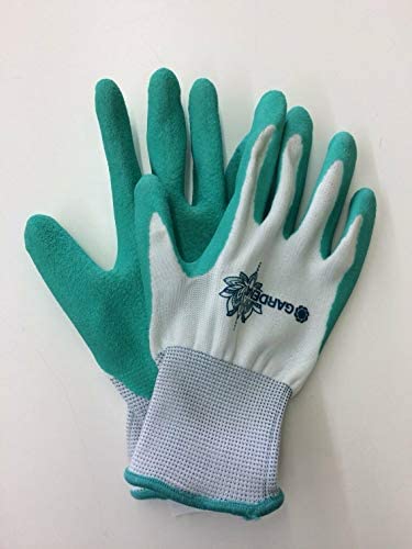 **Gardena Latex Gardening Gloves, 10 Pairs - Durable, Comfortable & Waterproof for Planting, Weeding & Outdoor Work**    (优化说明：   1. 将 