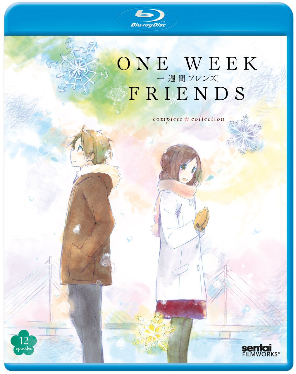 One Week Friends Blu-ray - Anime Movie for Teens & Young Adults - Perfect for Movie Nights & Anime Collections